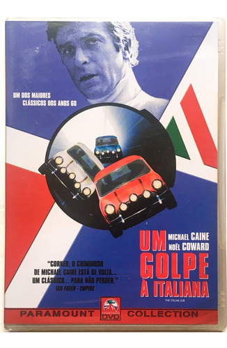 Dvd Um Golpe À Italiana - Michael Caine - Original Lacrado