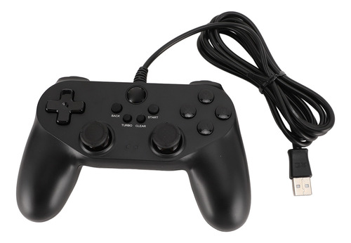 Controlador De Pc Con Cable Usb Gamepad Gaming Joystick Para
