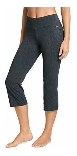 Pantalón Deportivo Jockey Slim Capri Flare Para Mujer