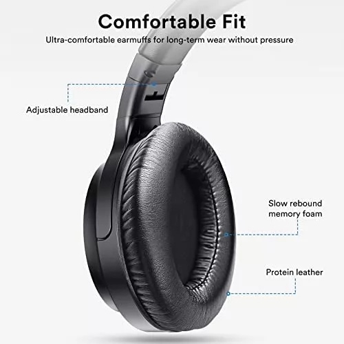 Auriculares inalámbricos para TV, auriculares de TV Bluetooth 5.0 sobre la  oreja para personas mayores, rango inalámbrico de 196 pies, compatible con
