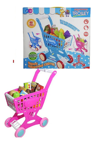 Carro De Supermercado Shopping Para Niños