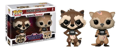 Funko Pop Games Guardians Of The Galaxy: Rocket And Lylla