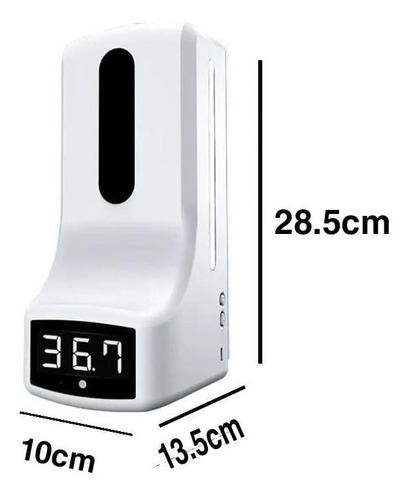 Imagen 4 de 9 de Termometro K9x Dispensador De Alcohol Gel Automatico