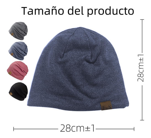 Gorro De Dormir Holgado Y Ajustable Para Hombre Y Mujer