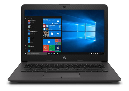 Imagen 1 de 4 de Laptop HP 245 G7 negra 14", AMD 3020E  8GB de RAM 1TB HDD, AMD Radeon RX Vega 3 1366x768px Windows 10 Home