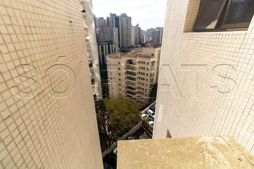 Imagem 12 de 15 de Flat Com Serviços Todo Mobiliado Com 48m², Sem Burocracia, Ideal Para Empresário Ou Estudantes. - Sf35142