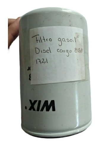 Filtro Combustible 33358 Wix Cargo 815 1721