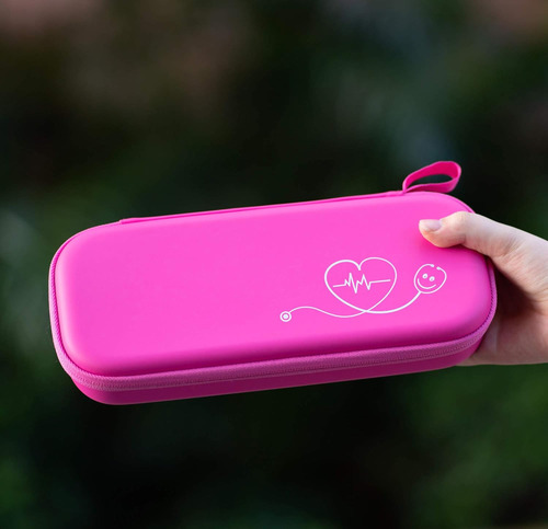 Estuche Butterfox Con Divisor, Ranura Para Id, Color Rosa