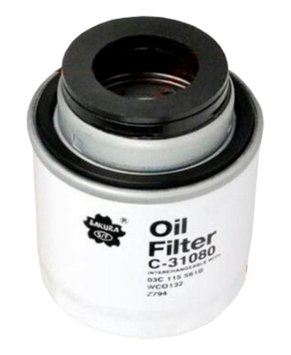 Filtro Aceite Vw 03c115561b Touran Golf 1 4 Tiguan 1 4 Vento