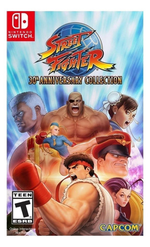 Imagen 1 de 5 de Street Fighter 30th Anniversary Collection Standard Edition Capcom Nintendo Switch Digital