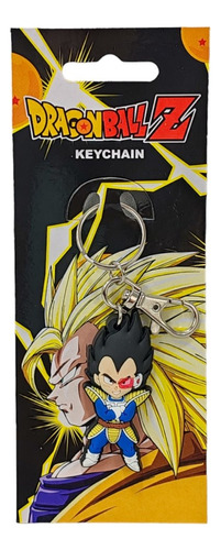 Dragon Ball Z Vegeta Llavero Pvc 100% Original