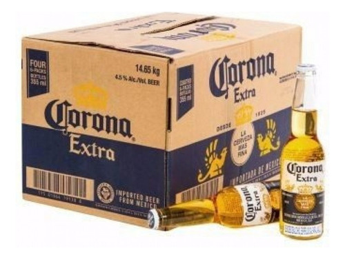 Cerveza Corona Extra X 24 Uds