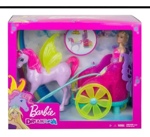 Barbie Dreamtopia Carruaje 