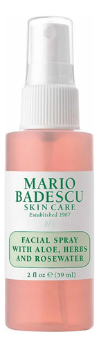 Mario Badescu Spray Facial Tónico Con Aloe Agua De Rosas