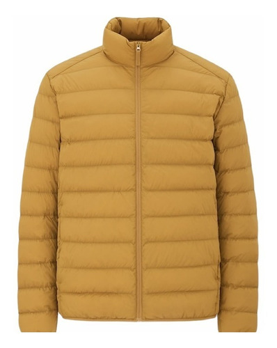 Campera Uniqlo Ultra Light Down Jacket Hombre Ochre Original