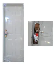 Comprar Puertas Exterior Chapa Doble Blanca- Barraca De La Costa