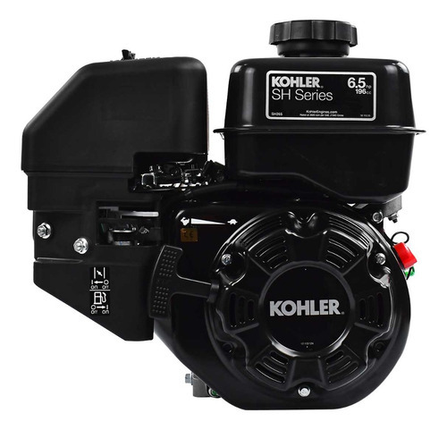 Motor A Gasolina 6.5 Hp Kohler Sh Series Sh265 196cc 4t