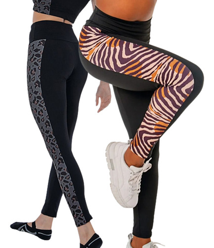 Calça Legging Fitness Canelado Voragem Demillus 000145