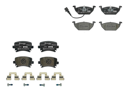 Jgo Balatas (sport Xtra) Tras+del Seat Leon 07 Brembo