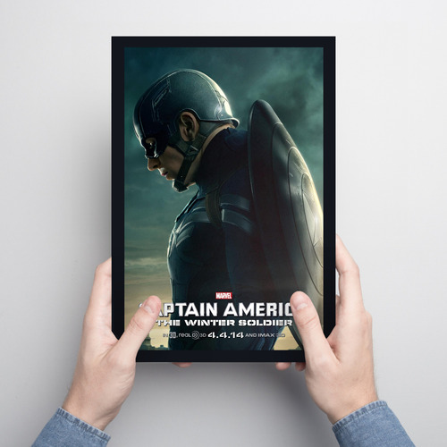 Cuadro 20x30 Peli Captain America The Winter Soldier 003