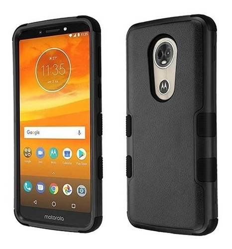 Funda Case Uso Rudo Tricapa Para Moto E5 Plus / E5 Supra