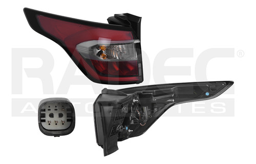 Calavera Exterior Fd Escape 2017 - 2019 C/leds Depo Izq