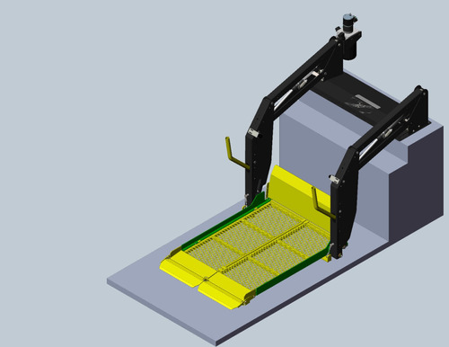 Plataforma Elevadora Silla De Ruedas Rampa Accesibilidad