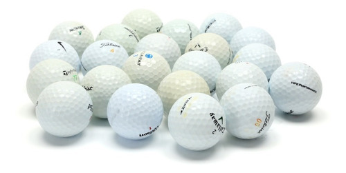 Pelotas Usadas De Golf Variedad 30 Unidades Buke Golf