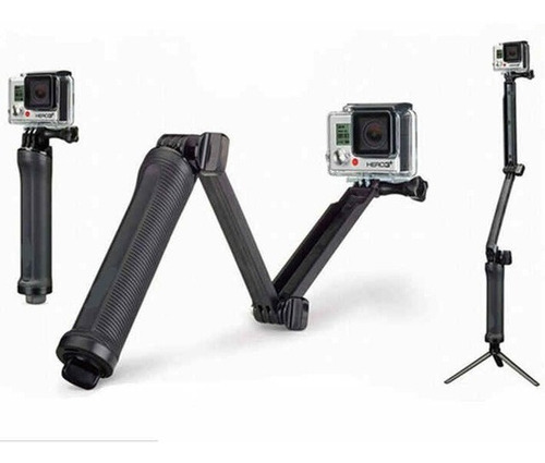 Selfie Stick Monopod 3 Way Gopro + Soporte Celular Universal
