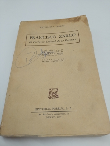 Francisco Zarco Raymond C. Wheat