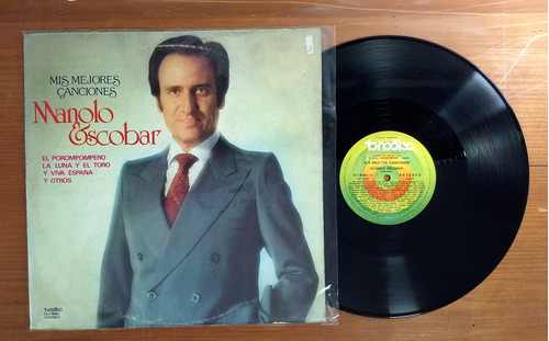 Manolo Escobar Mis Mejores Canciones 1981 Disco Lp Vinilo