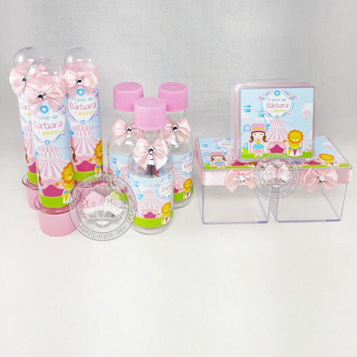 Imagem 1 de 2 de Lembrancinhas Personalizadas Tema Circo Menina