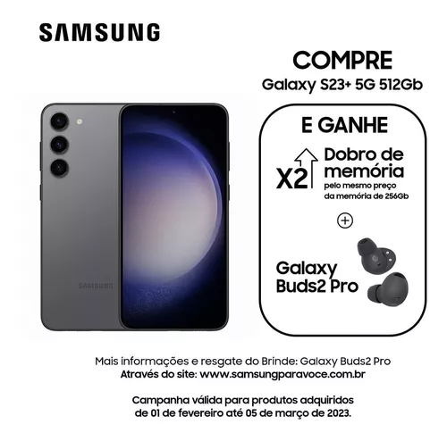 Novos Galaxy S23 5G já estão à venda na , incluindo Buds2 de brinde