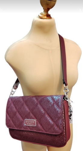 Bolsa Guess Monogram Llavero Incluido Bolso Guess Original