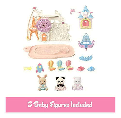 Calico Critters Parque De Atracciones Para Bebés, Juego De