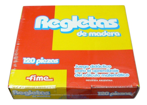 Didactico Regletas Fime 120 Piezas (8612)