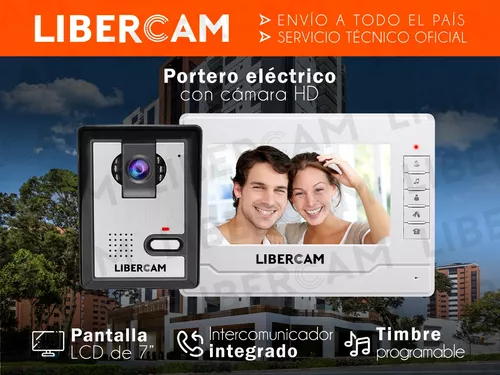 Portero Visor Electrico Timbre Pantalla Lcd 7 Con Camara Exterior