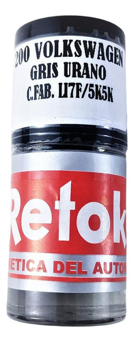 Pintura Retok Vw Gris Urano C. Fabrica Li7f / 5k5k 