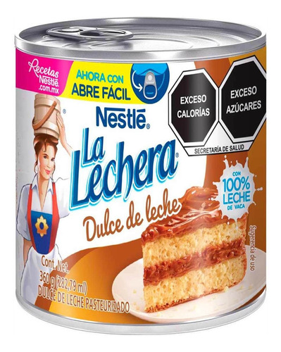 Leche Condensada Nestlé La Lechera Dulce De Leche 360g
