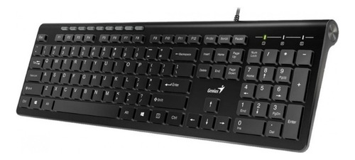 Teclado Genius Usb Silencioso Slimstar Tradicional Ramos