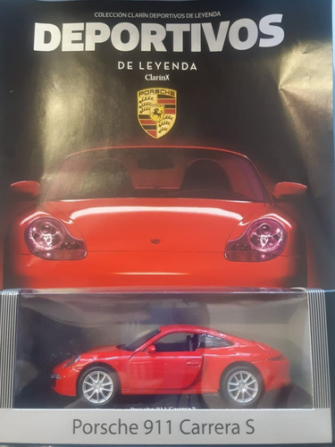 Auto Coleccion Deportivos De Leyenda Porsche 911 Carrera S