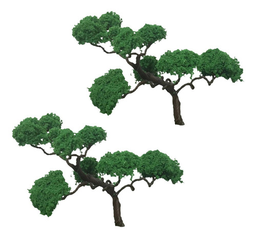 2x Modelo De Árboles Trainery, Árboles De 12 Cm