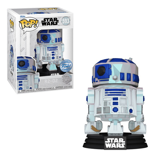 Funko Pop Disney 100 Star Wars R2-d2 Facet Special Edition