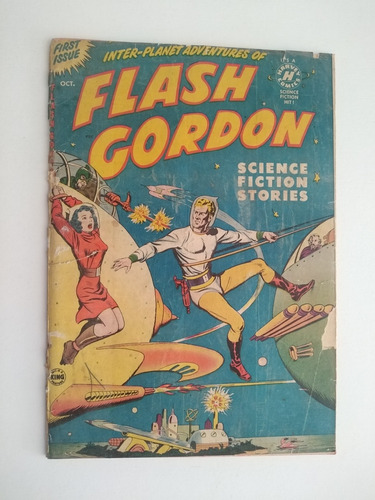 Revista Comic Flash Gordon, En Inglés, Número 1, Año 1950 