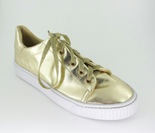 Zapatos Bambú M2128 E0-0349 Dorado