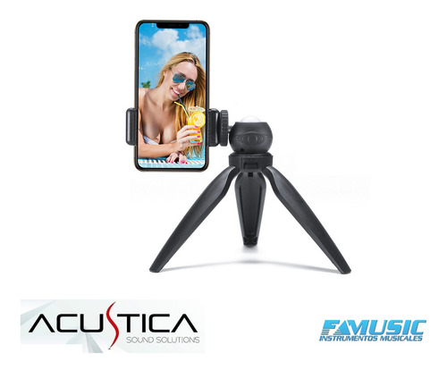 Soporte Para Smartphone Y Microfono Smt25