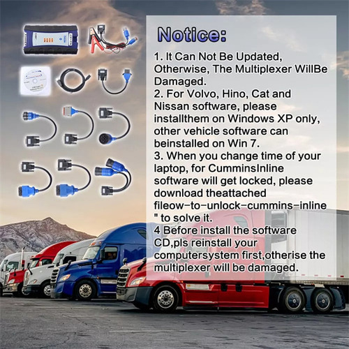 Scanner Para Nexiq 2 Camiones Buses Maquinaria Usb Bluetooth