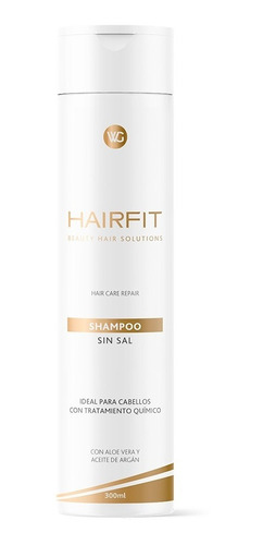 Shampoo Cuidado Color Hairfit Con Aceite De Argán Y Aloe
