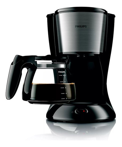 Cafetera Philips Daily Collection Hd7462 - Black/metal