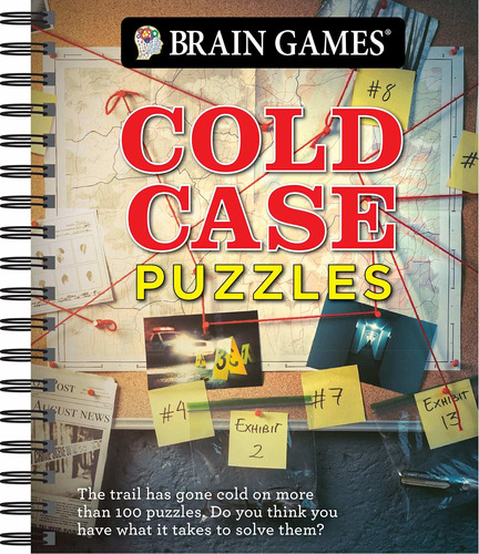 Libro Brain Games - Cold Case Puzzles: The Trail Has Gone